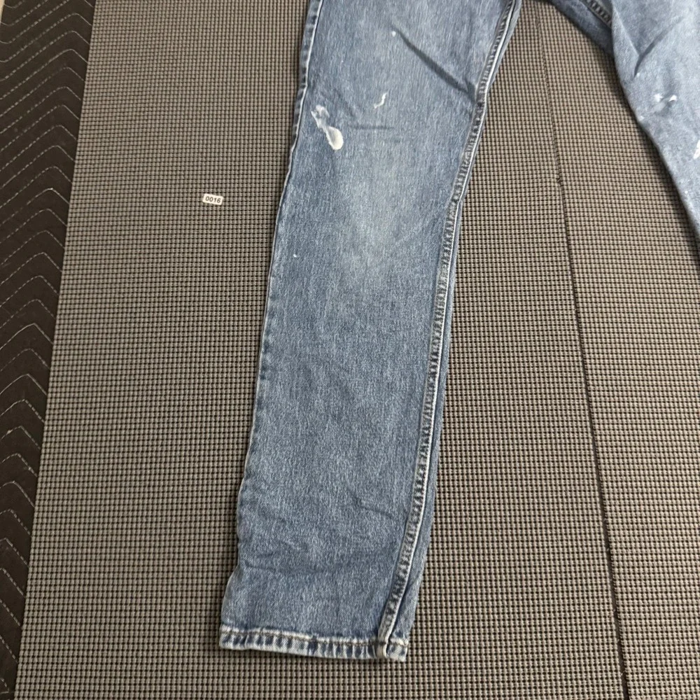 Levis 502 Jeans Mens 30x32 Blue Denim Taper Fit Straight Western Cowboy Rodeo